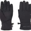 Men'S Apparel * | Marmot Infinium Windstopper Softshell Glove Men'S New Black