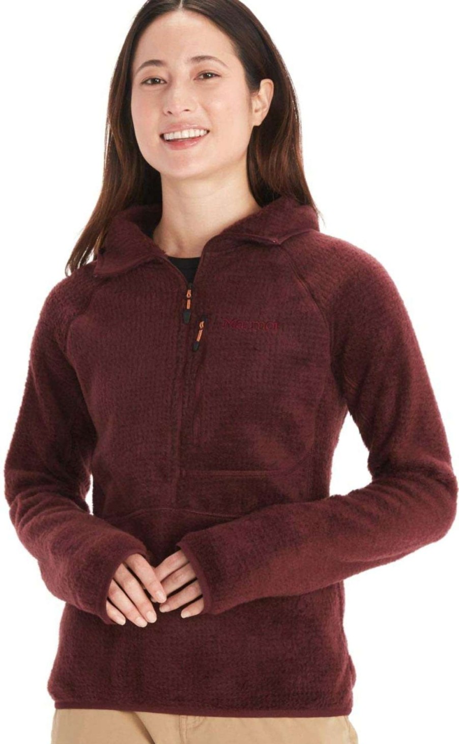 Women'S Apparel * | Marmot Orsa Polartec Wool Hoody Women'S Fashionable