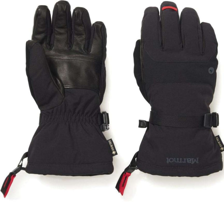 Men'S Apparel * | Marmot Randonnee Gore Tex Glove Men'S Top Sellers Black