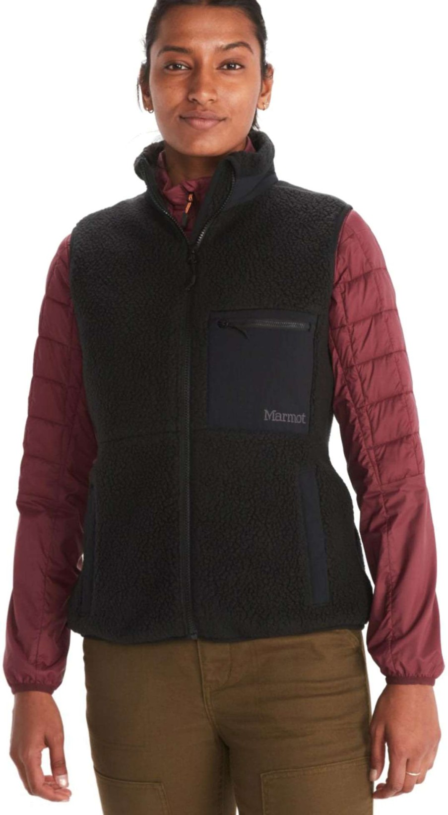 Women'S Apparel * | Marmot Wiley Polartec Vest Women'S Top Sellers