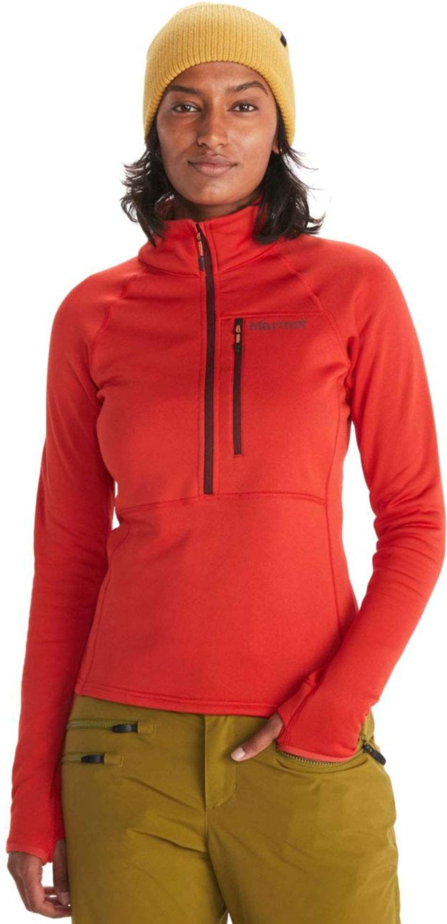 Women'S Apparel * | Marmot Olden Polartec 1/2 Zip Women'S Best Choice