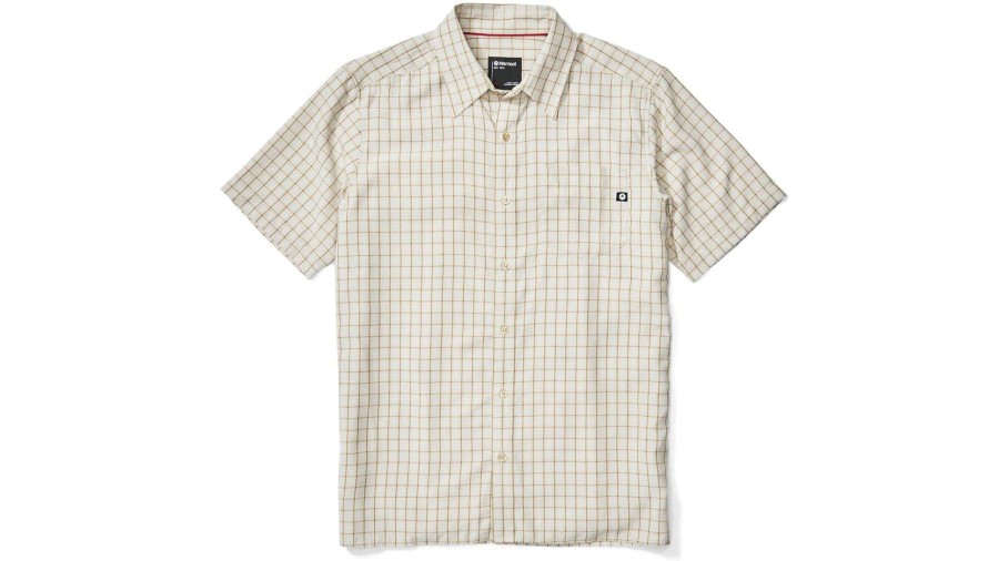 Men'S Apparel * | Marmot Eldridge Short Sleeve Shirt Men'S 62220-7384-M Flash Sale Moonbeam