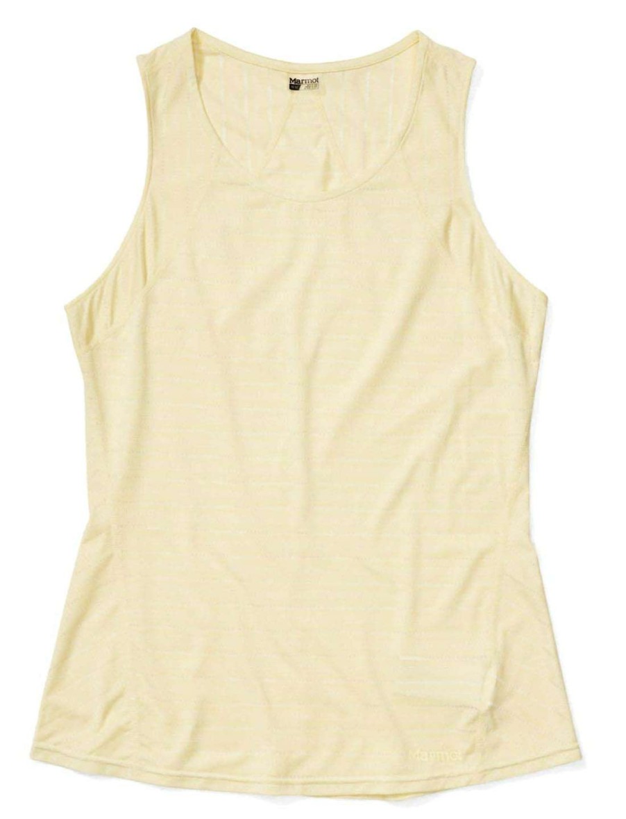 Women'S Apparel * | Marmot Ellie Tank Top Women'S 47760-9492-Large Reliable Quality Yellow Mist