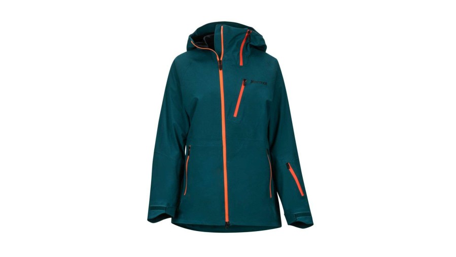 Women'S Apparel * | Marmot Savoy Jacket Women'S 79690-2209-M Discount Online Deep Teal