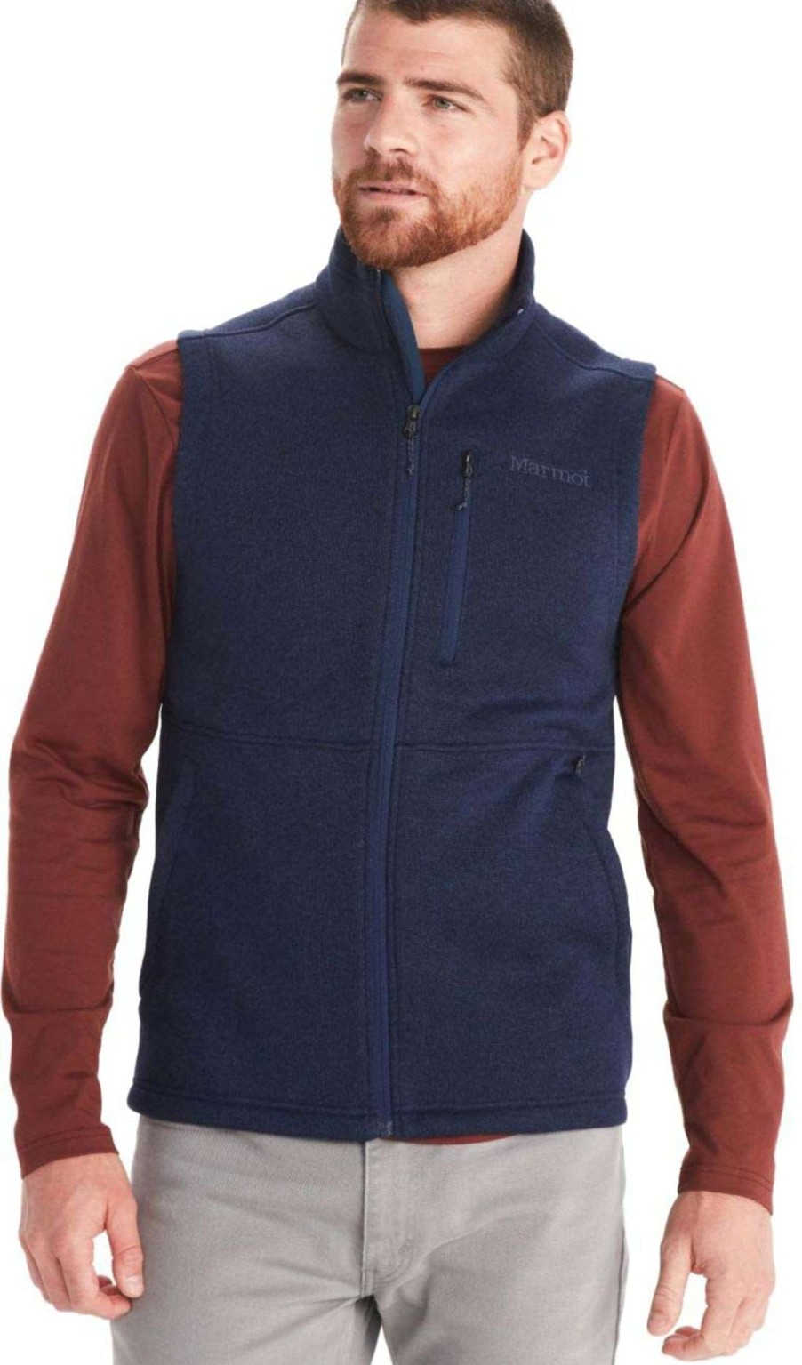 Men'S Apparel * | Marmot Drop Line Vest Men'S Discount Online