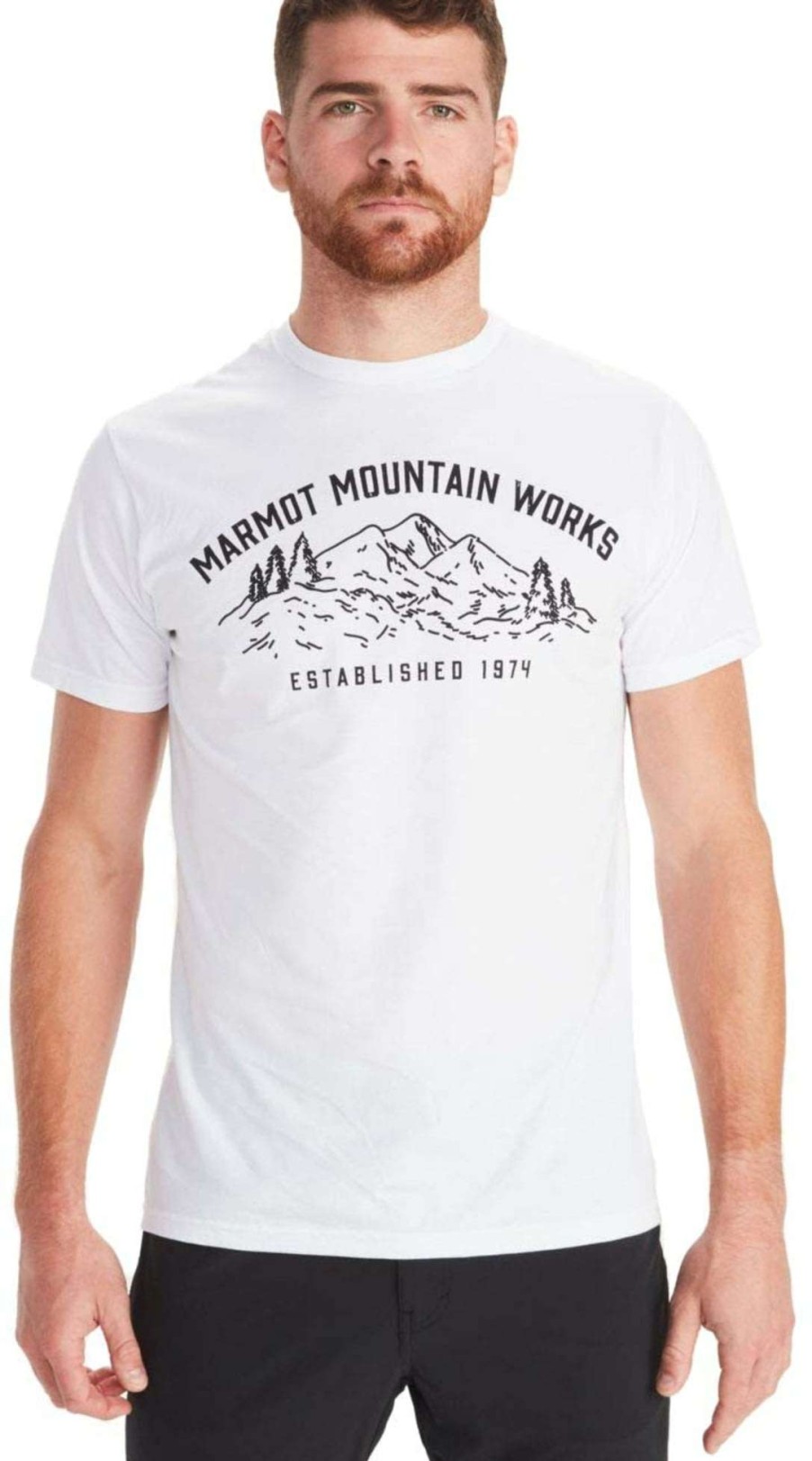 Men'S Apparel * | Marmot Mountain Works Tee Short Sleeve Men'S Lower Price