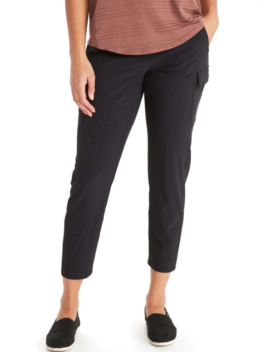 Women'S Apparel * | Marmot Elda Cargo Ankle Pant Women'S 32380-001-Xs Flash Sale Black