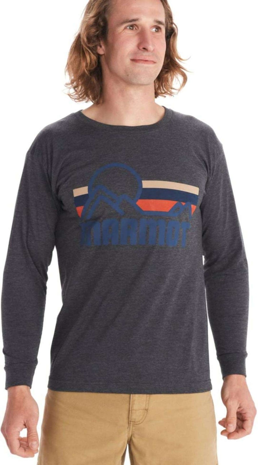 Men'S Apparel * | Marmot Coastal Tee Long Sleeve Men'S Top Selling