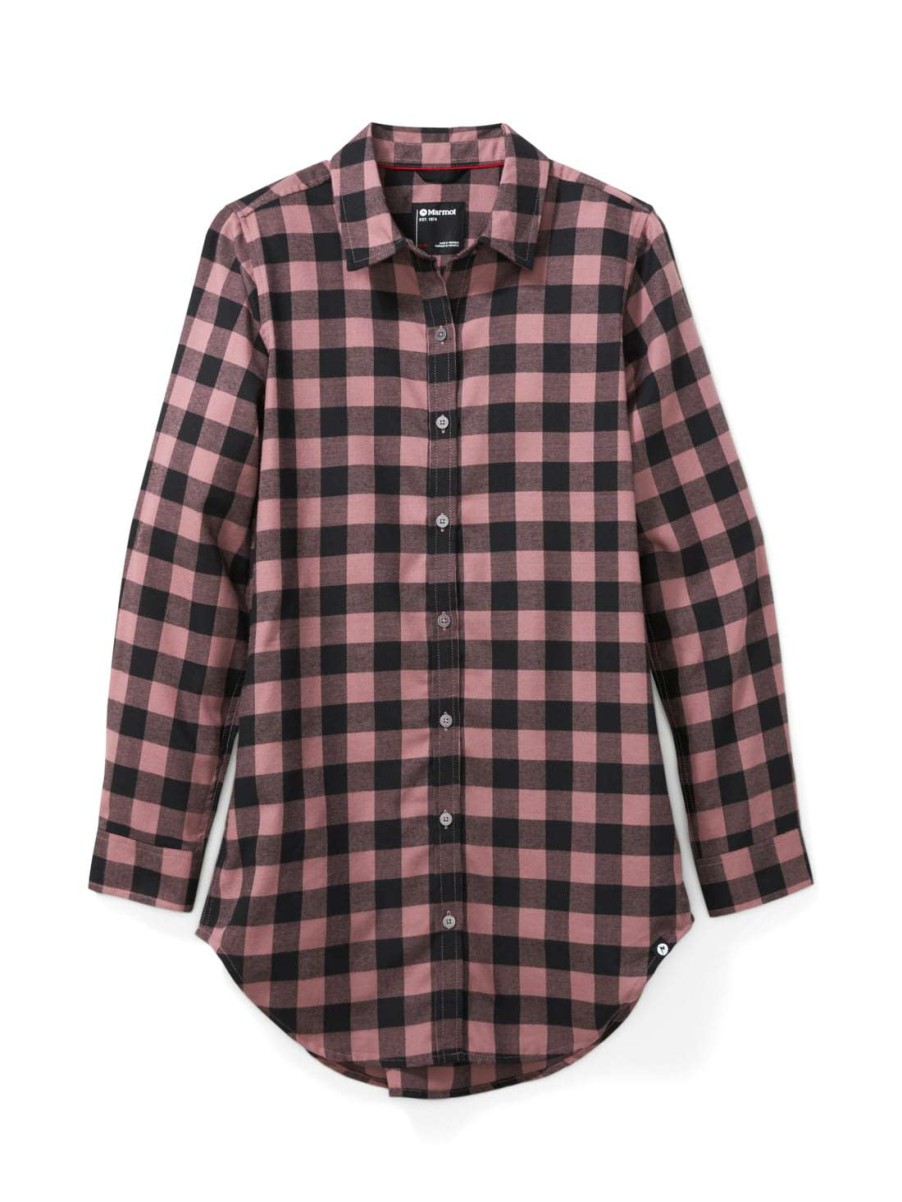 Women'S Apparel * | Marmot Nicolet Lightweight Flannel Long Sleeve Women'S 31330-5998-Xs Online Dream State