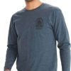 Men'S Apparel * | Marmot Wilderness Guide Long Sleeve Tee Men'S Fashionable Navy Heather