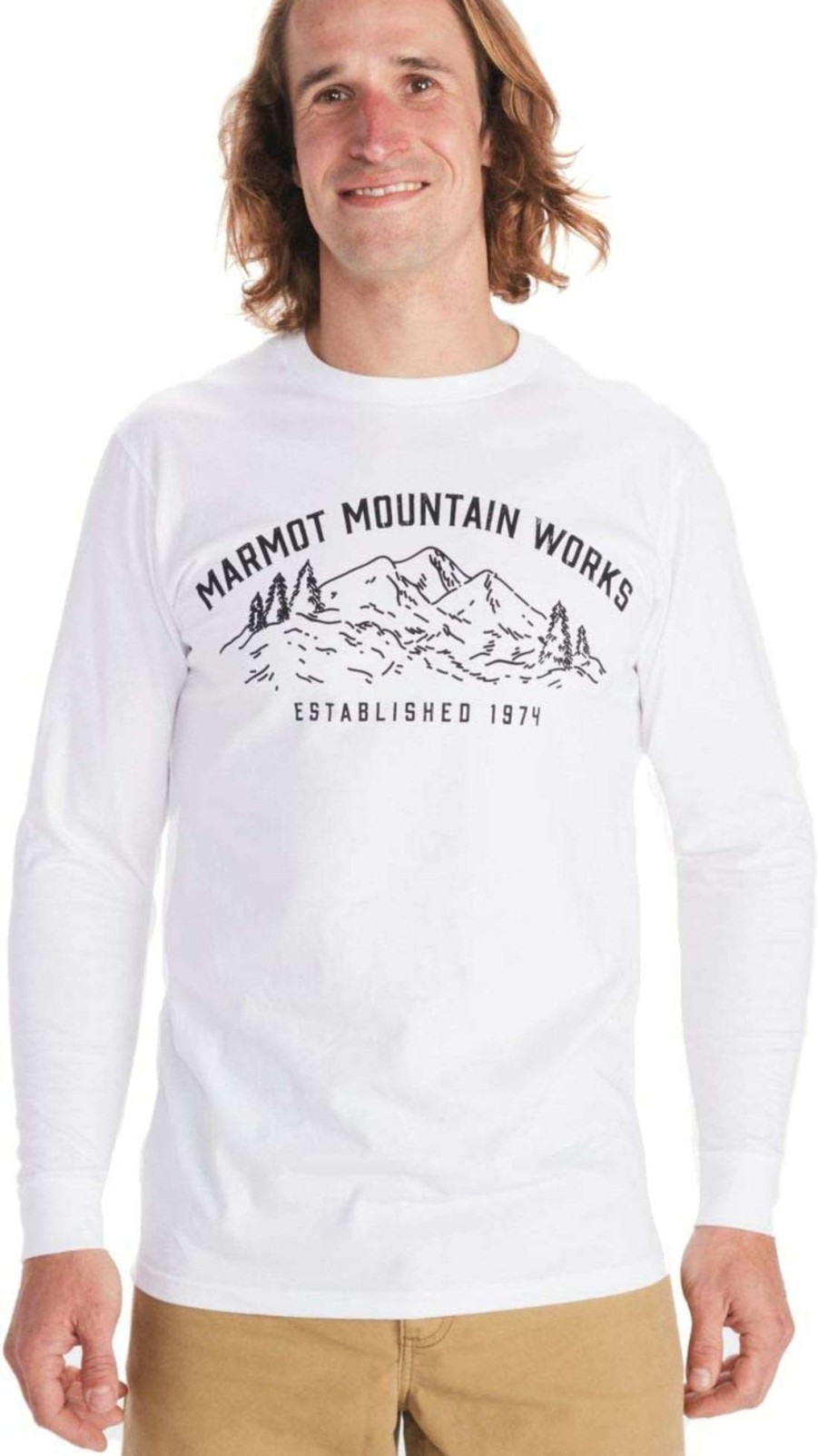 Men'S Apparel * | Marmot Mountain Works Tee Long Sleeve Men'S Best Choice