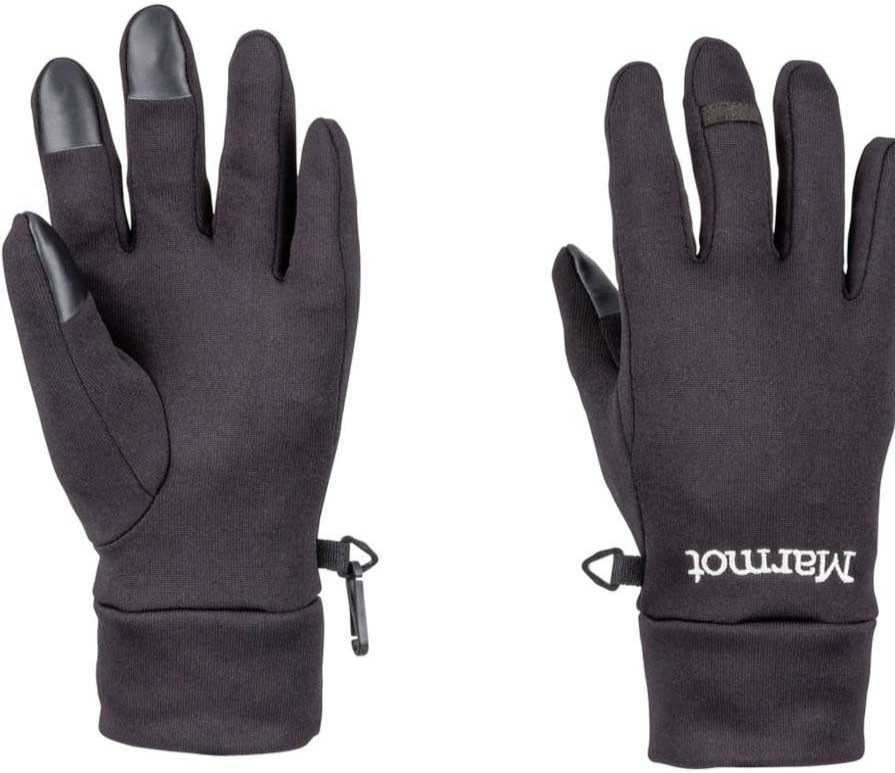 Women'S Apparel * | Marmot Power Stretch Connect Glove Women'S Best Choice Black