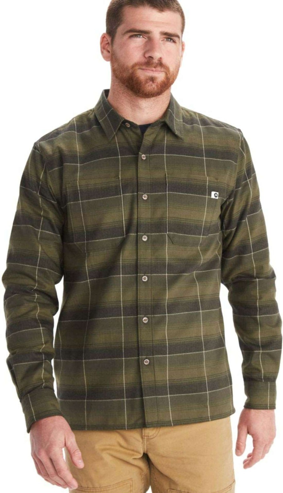 Men'S Apparel * | Marmot Ridgefield Heavyweight Flannel Overshirt Men'S Best Sale