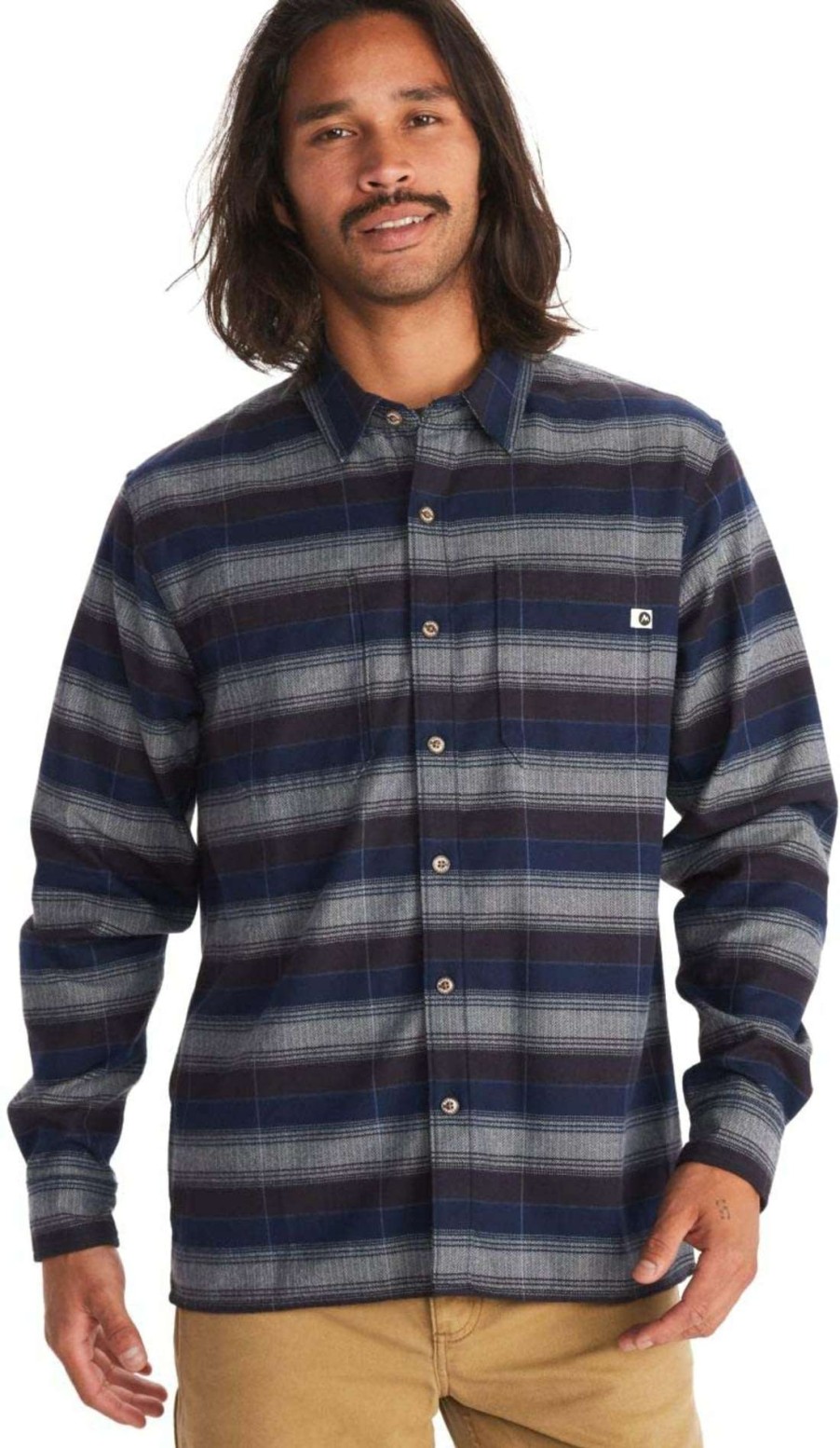 Men'S Apparel * | Marmot Ridgefield Heavyweight Flannel Overshirt Men'S Best Sale