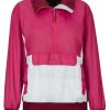 Women'S Apparel * | Marmot Lynx Driclime Anorak Women'S 36090-7241-L Premium Disco Pink/White