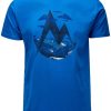 Men'S Apparel * | Marmot Organic Short Sleeve T-Shirt Nebula Mens 900991-2963-S New Royal