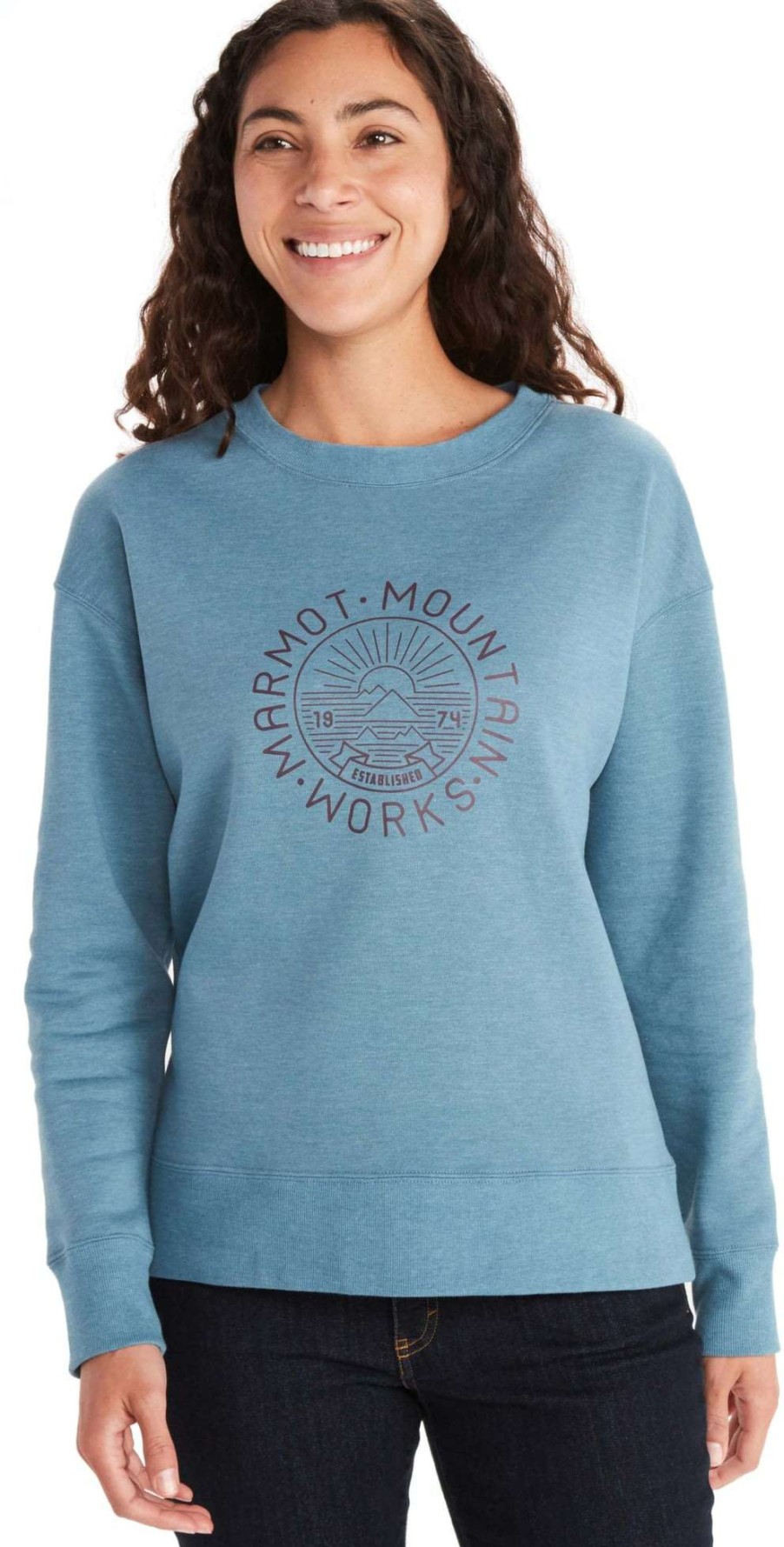 Women'S Apparel * | Marmot Mountain Works Cn Sweatshirt Women'S Premium