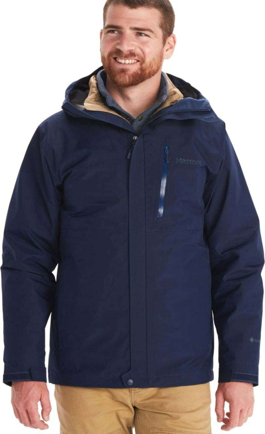 Men'S Apparel * | Marmot Minimalist Gore-Tex Component Jacket Men'S New Arctic Navy/Shetland