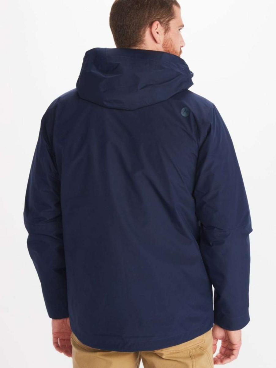 Men'S Apparel * | Marmot Minimalist Gore-Tex Component Jacket Men'S New Arctic Navy/Shetland