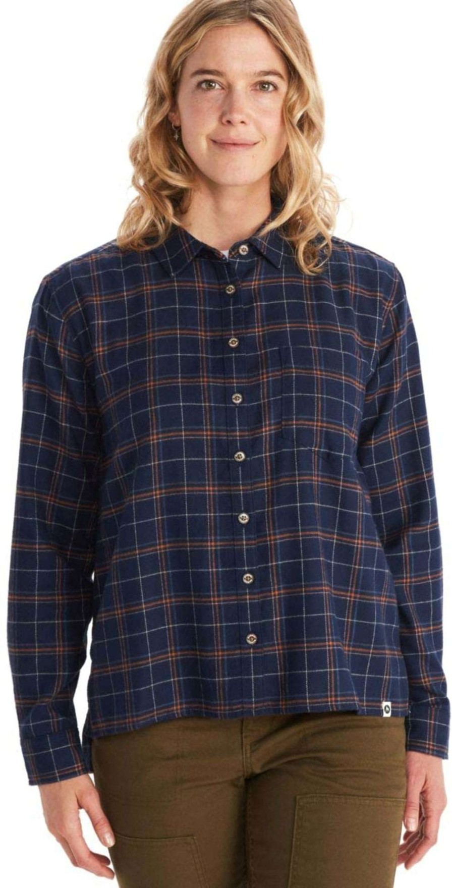 Women'S Apparel * | Marmot Fairfax Boyfriend Midweight Flannel Women'S Online Discount