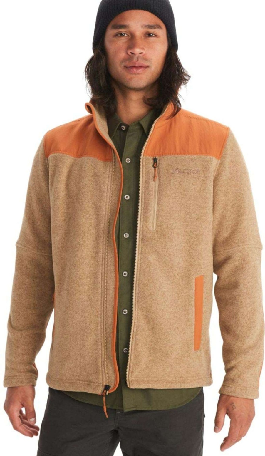 Men'S Apparel * | Marmot Wrangell Polartec Jacket Men'S Discount Online