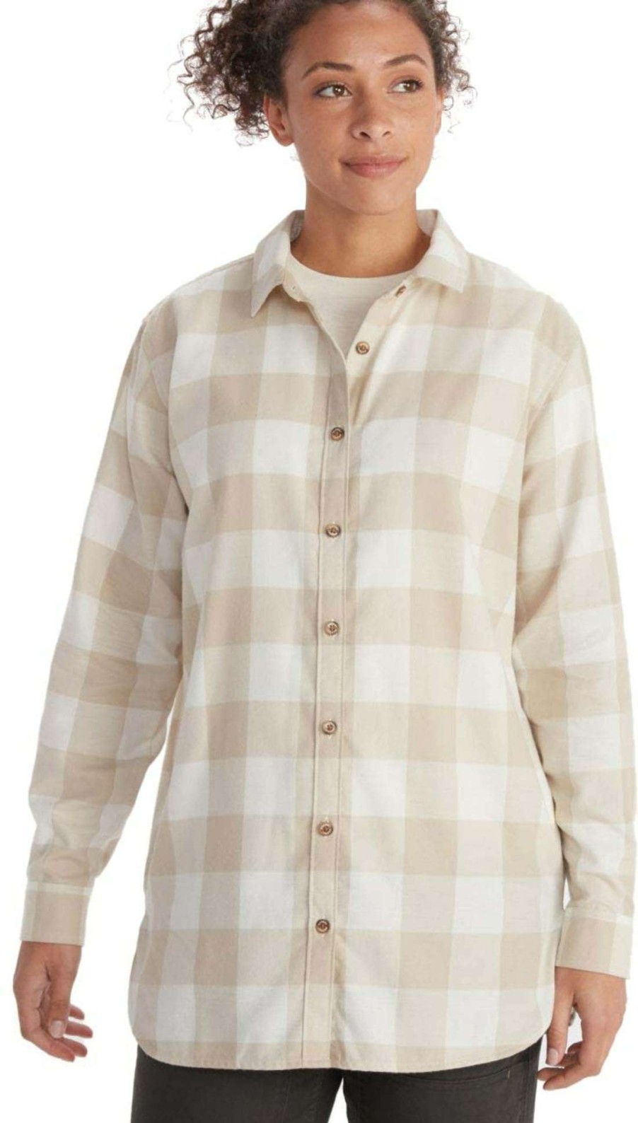 Women'S Apparel * | Marmot Anderson Lightweight Flannel Tunic Women'S Fashionable