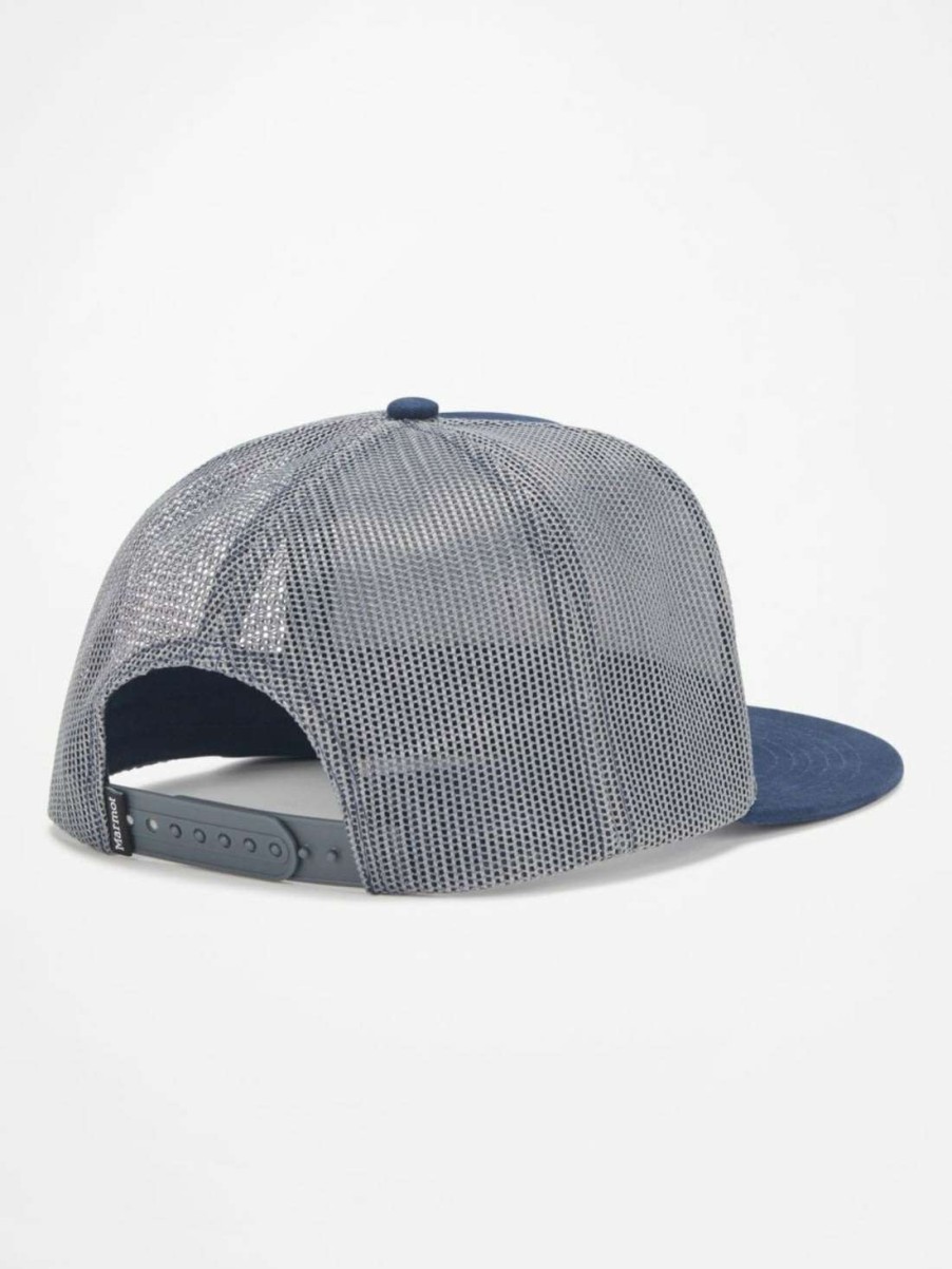 Men'S Apparel * | Marmot Marmot X Bronco Trucker Hat M13552-2975-One Flash Sale Arctic Navy