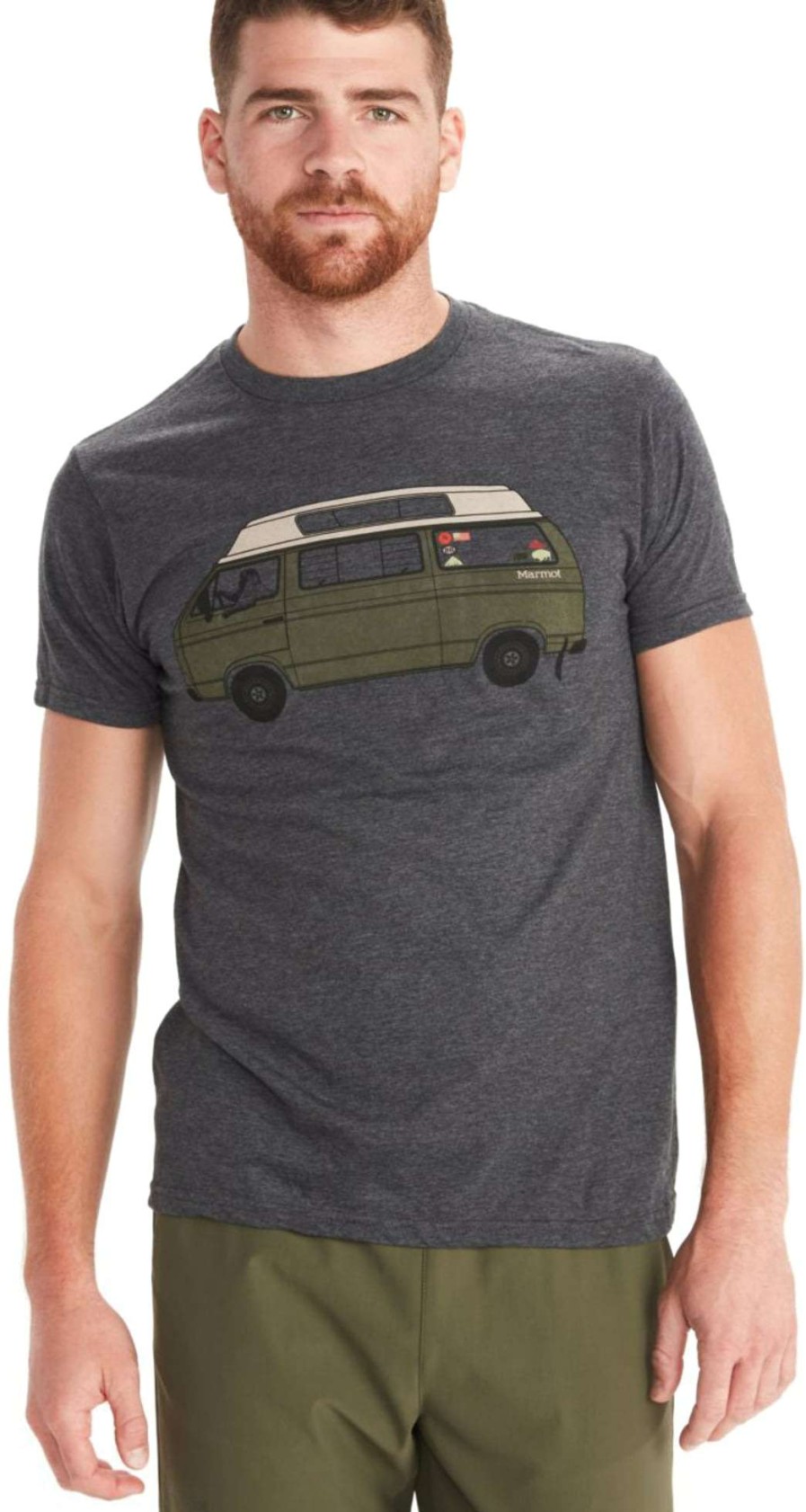 Men'S Apparel * | Marmot Van Life Tee Short Sleeve Men'S Discount Online